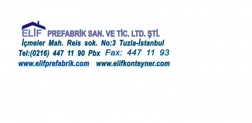 Elif Prefabrik Yapı San. Ve Tic. Ltd. Şti.