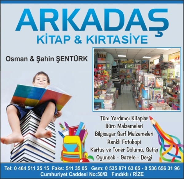 ARKADAŞ KİTAP & KIRTASİYE