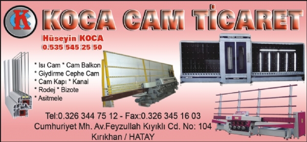 KOCA CAM TİCARET