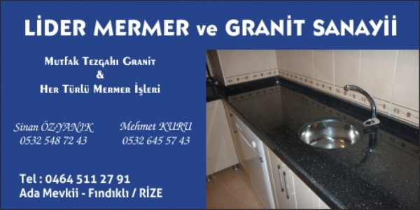 LİDER MERMER ve GRANİT SANAYİİ