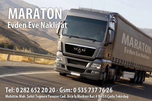 Çorlu Evden Eve Nakliyat Maraton