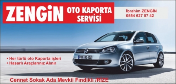 ZENGiN OTO KAPORTA SERVİSİ