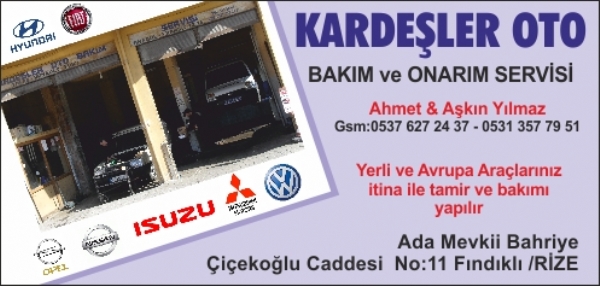 KARDEŞLER OTO BAKIM ve ONARIM SERVİSİ