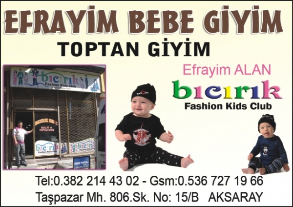 EFRAYİM BEBE GİYİM