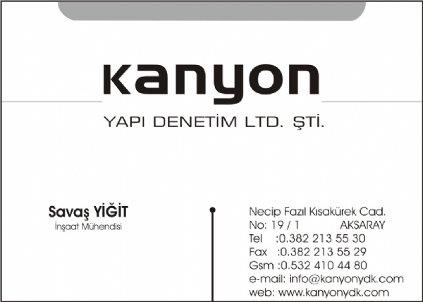 KANYON YAPI DENETİM