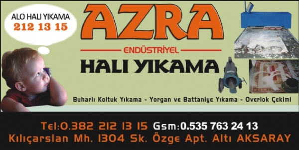 AZRA HALI YIKAMA AKSARAY