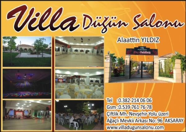 VİLLA DÜĞÜN SALONU(çiftlik mahallesi)