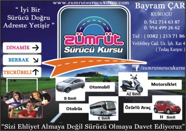 ZÜMRÜT SÜRÜCÜ KURSU