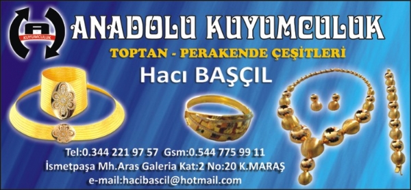 ANADOLU KUYUMCULUK(kahramanamarşa)