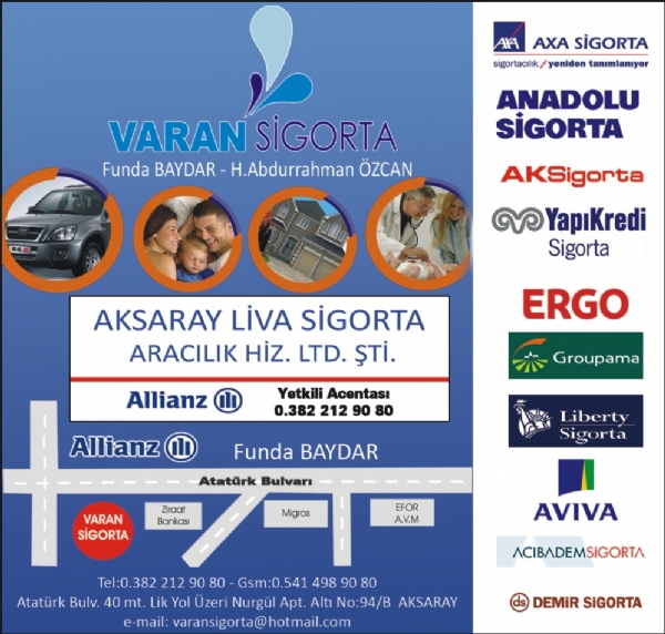 AKSARAY LİVA SİGORTA