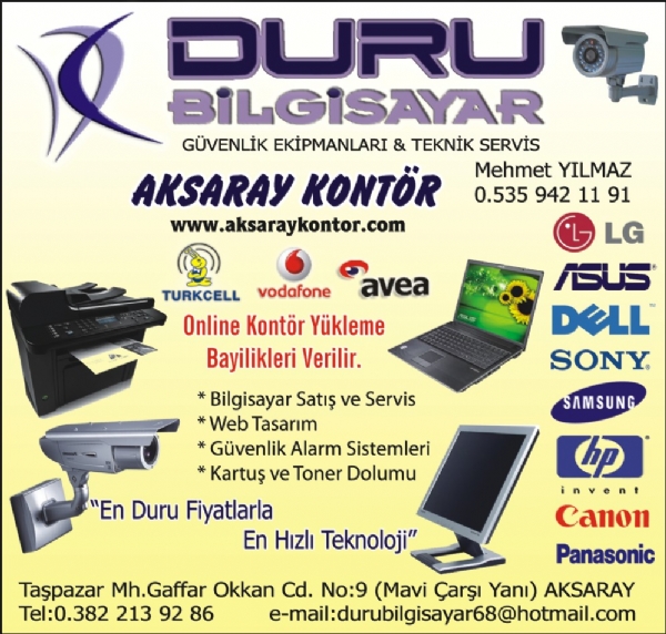 DURU BİLGİSAYAR(TAŞPAZAR)