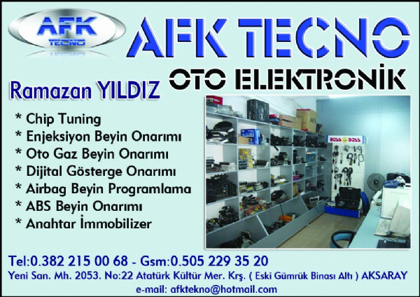 AFK TECNO OTO ELEKTRONİK