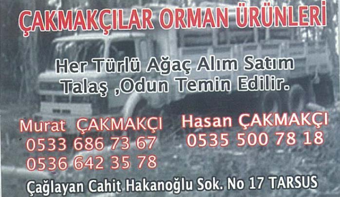 Çakmakçılar Orman Ürünleri