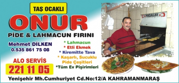 ONUR PİDE LAHMACUN FIRINI