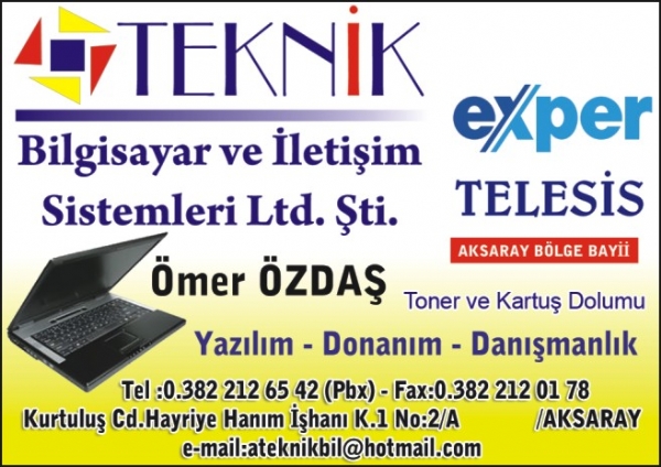TEKNİK BİLGİSAYAR (Aksaray)