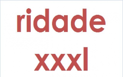 Ridade Genç Büyük Beden Xxxl