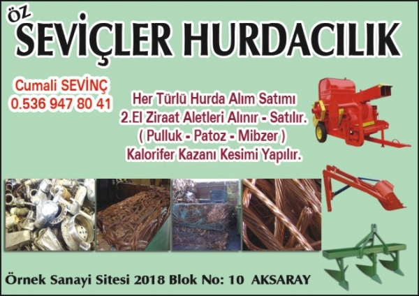 ÖZ SEVİÇLER HURDACILIK