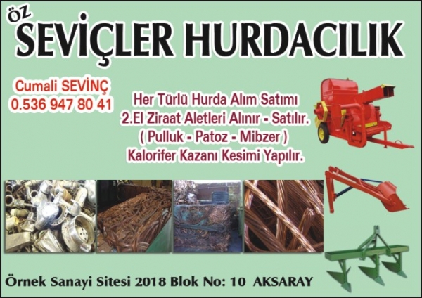 ÖZ SEVİÇLER HURDACILIK