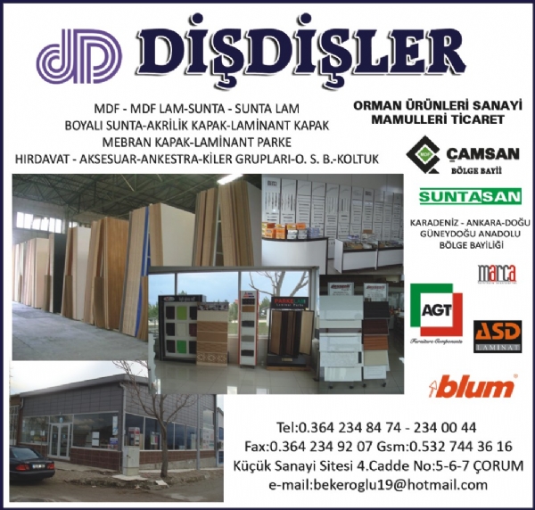 DİŞDİŞLER ORMAN ÜRÜNLERİ SANAYİ