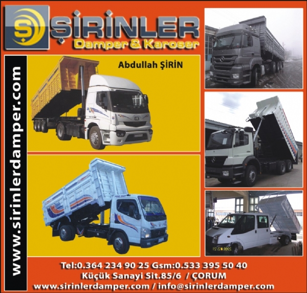 ŞİRİNLER DAMPER KAROSER