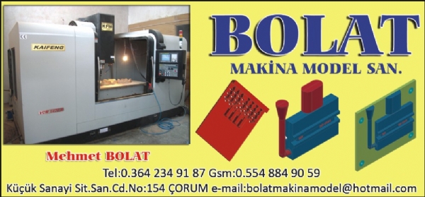 BOLAT MAKİNA MODEL SANAYİ