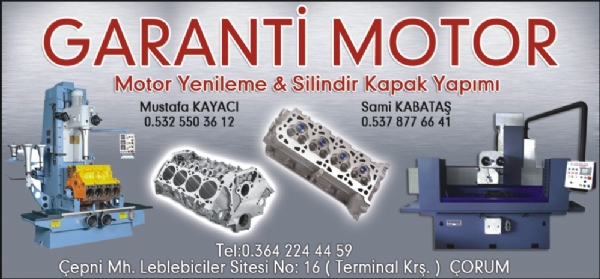 GARANTİ MOTOR