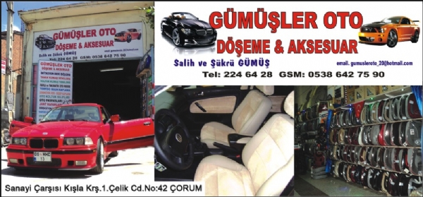 GÜMÜŞLER OTO DÖŞEME