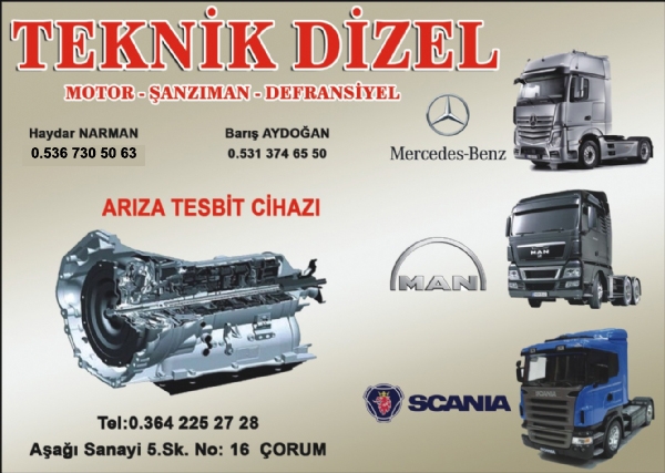 TEKNİK DİZEL