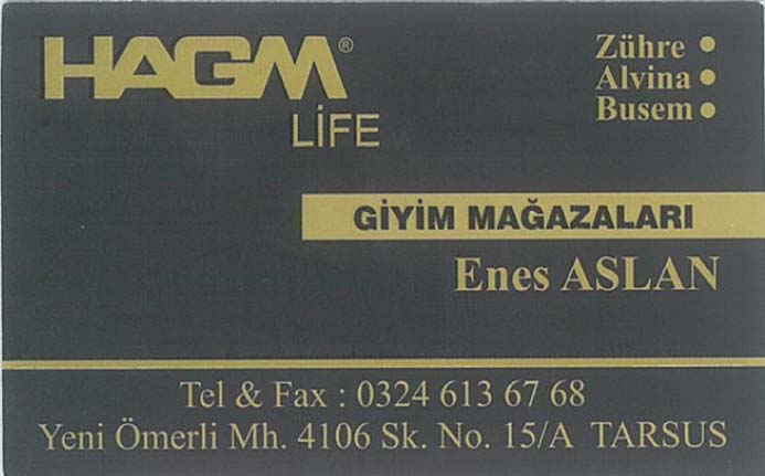 HAGM LIFE Giyim Mağazaları