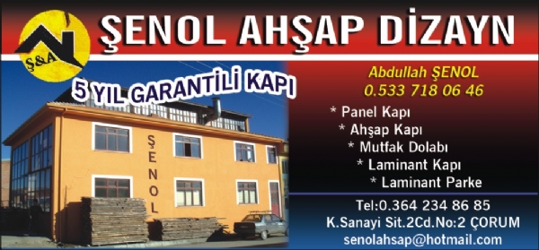 ŞENOL AHŞAP DİZAYN