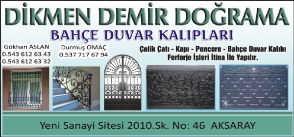 DİKMEN DEMİR DOĞRAMA