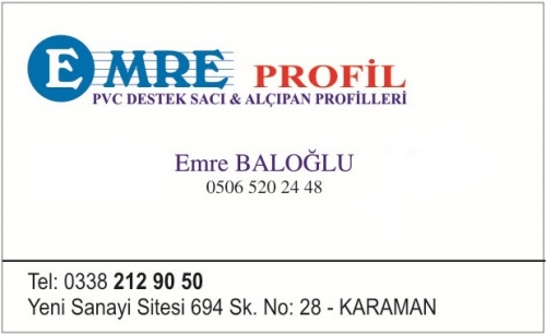 Emre Profil Karaman