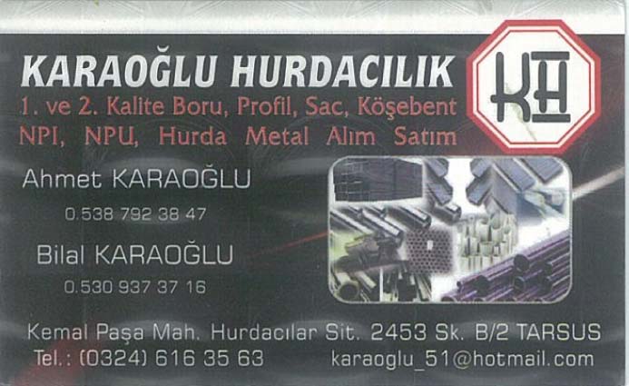 Karaoğlu Hurdacılık