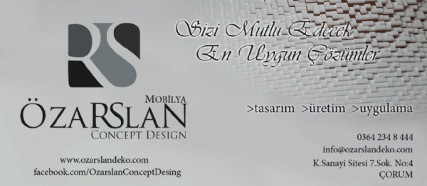 ÖZARSLAN MOBİLYA ÇORUM