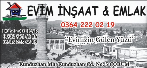 EVİM İNŞAAT EMLAK
