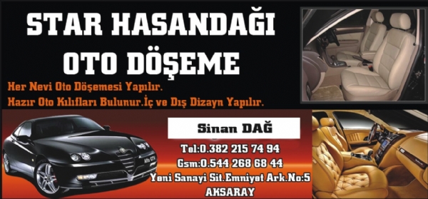 STAR HASANDAĞI OTO DÖŞEME