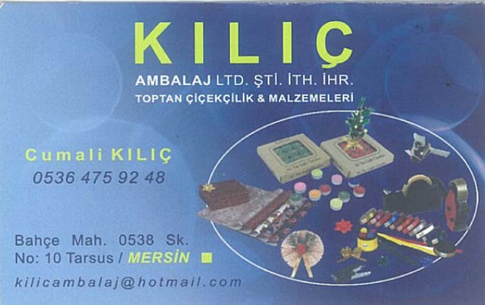 KILIÇ Ambalaj