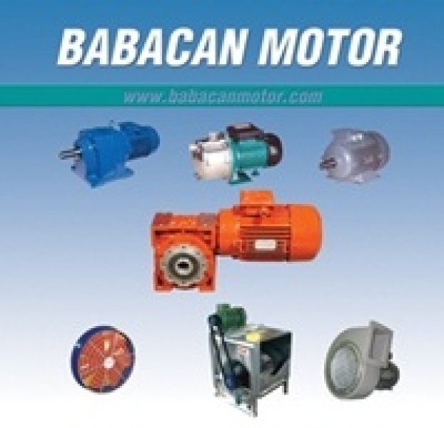 Babacan Motor Redüktör Aspiratör Fan Market Pompa Havalandırma