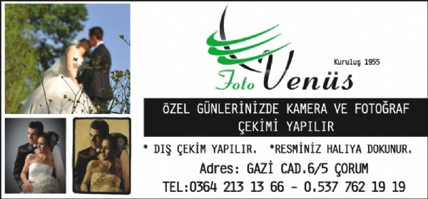 FOTO VENÜS ( ÇORUM)