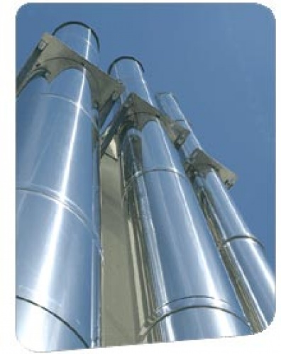Hızel Enerji 316 L Doğalgaz Çelik Baca Sistemleri
