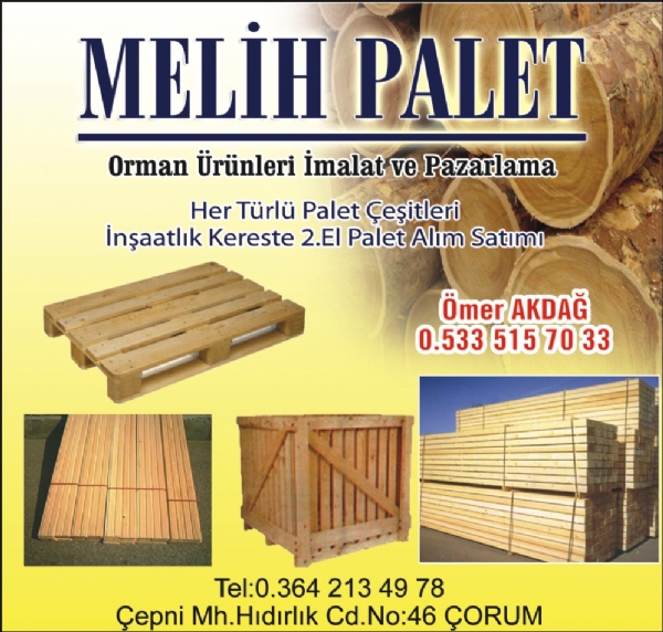 MELİH PALET ÇORUM