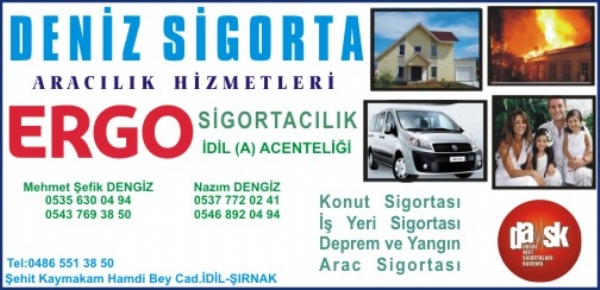 DENIZ SIGORTA ARACILIK HIZMETLERI(ŞIRNAK)