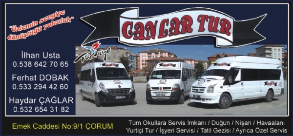 CANLAR TURİZM ÇORUM