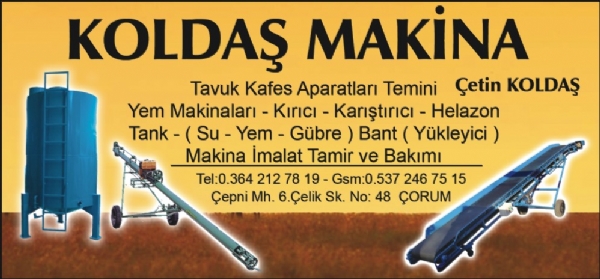 KOLDAŞ MAKİNA ÇORUM