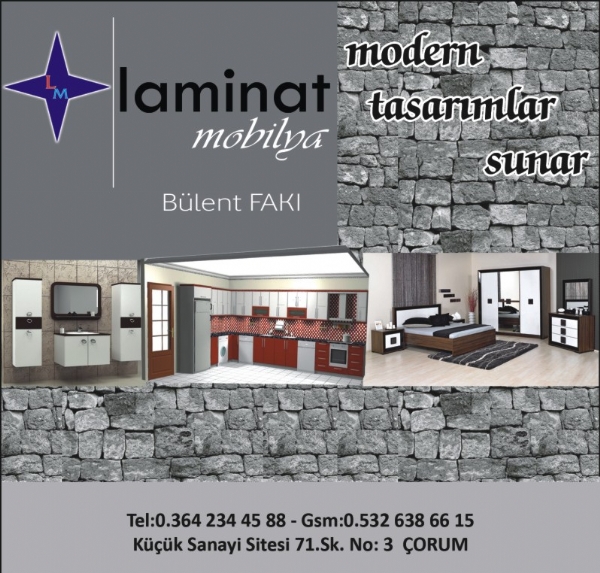 LAMİNAT MOBİLYA ÇORUM
