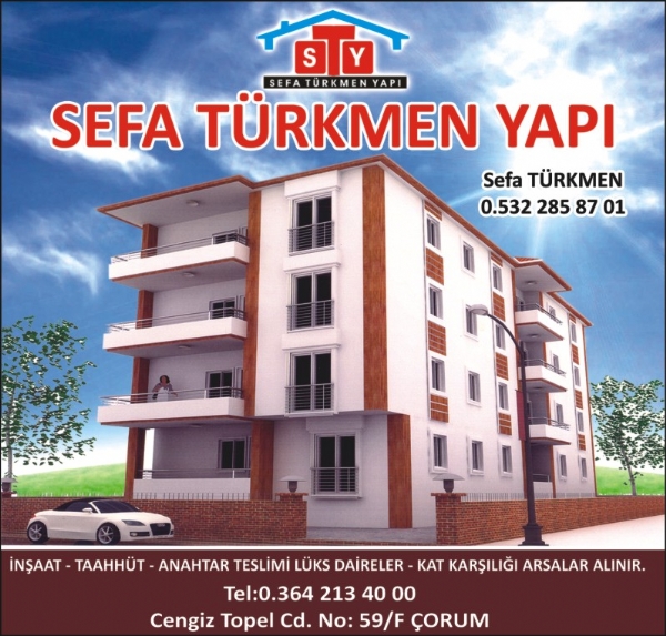 SEFA TÜRKMEN YAPI ÇORUM