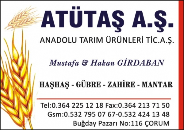 ATÜTAŞ A.Ş. ÇORUM