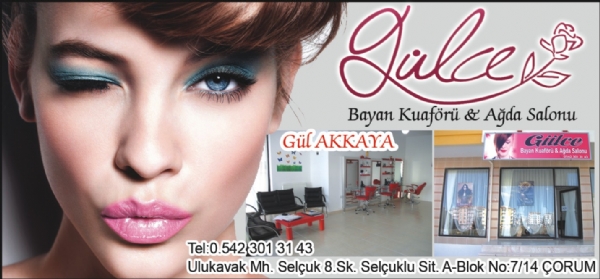 GÜLCE BAYAN KUAFÖRÜ ÇORUM