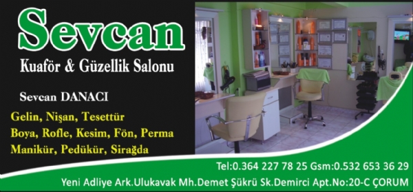 SEVCAN KUAFÖR & GÜZELLİK SALONU ÇORUM