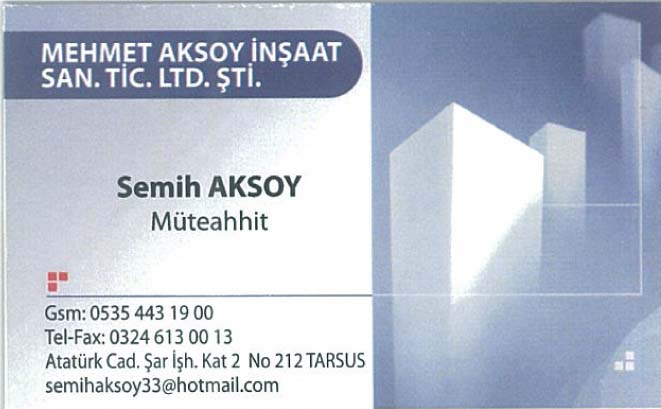 Mehmet Aksoy İnşaat